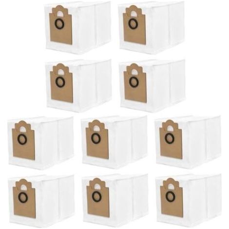 Lot de 10 sacs à poussière de rechange pour aspirateur robot Lefant M2 Pro/M2S Pro/M2 Plus Pro, capacité de 3,5 l (1/5)