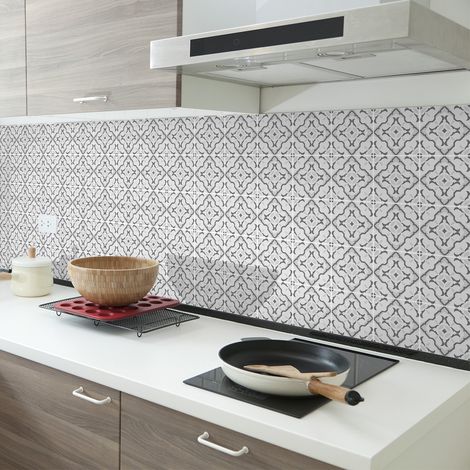 Sticker Mural Carrelage adhésif Cuisine Salle de Bain - 60 STICKERS CARRELAGES AZULEJOS BETHANIA - 60stickers10x10cm (1/5)
