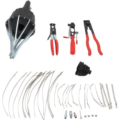 Kit outil expansion soufflet joint CV pneumatique – 3 pinces colliers 15 paires tuyau noir, mécanique (1/5)