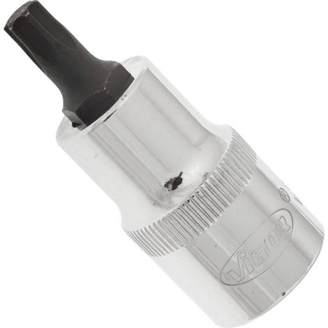 Vigor V2156 Embout de tournevis Torx T45 mm L 55 mm 1/2"