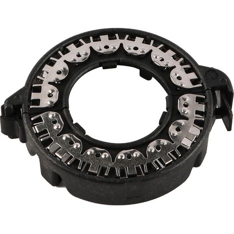 1 Support ampoule xénon,D1 D3 D1S D3S,Fixation sécurisée,Anneau retenue noir argenté,Véhicule