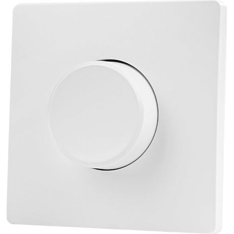 Variateur de lumiere led 5-300W interrupteur variateur rotatif 100V-240V encastré variateurs d'intensité à un seul fil pour lampes led dimmable incandescence halogènes BQ-TTLDIM-UT (1/5)