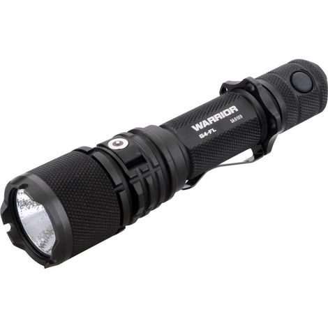 Powertac WAR-G4 FLW linterna portátil negra potente