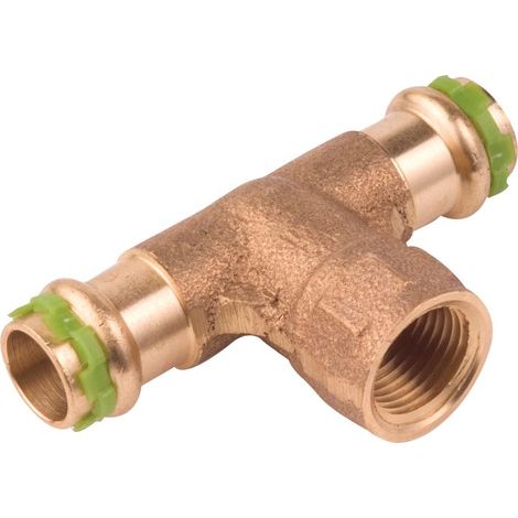 VSH SudoPress Rame Raccordo a T filettato interno i/i/i 28xRp1/2"x28 Tipo SP4130GV, 6671819