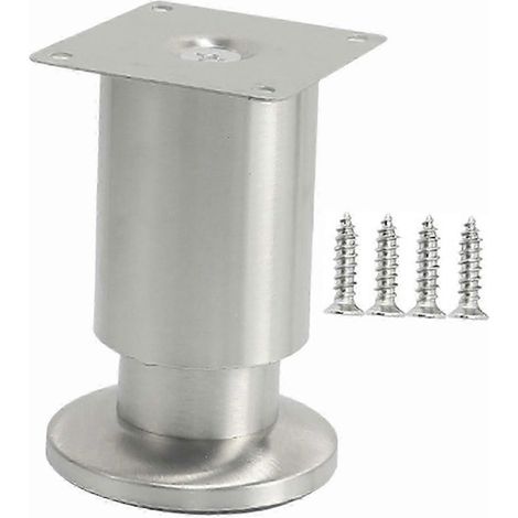 Pieds de support de lit réglables en hauteur, pieds de meubles robustes, pieds de rechange (100 mm) (1/5)
