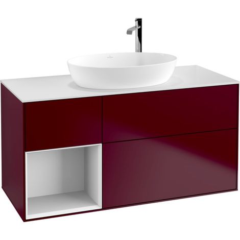 Villeroy & Boch F941GFHB Meuble sous-lavabo Finion F94 (1/2)