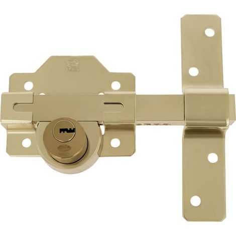 AMIG Verrou de sécurité 6 88 x 153 mm Acier Or (1/5)