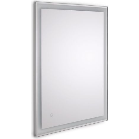Miroir de salle de bain Heracles avec éclairage LED décoratif frontal, 34 W, Tecnoplastica et Glass 5151020 EMUCA (1/5)