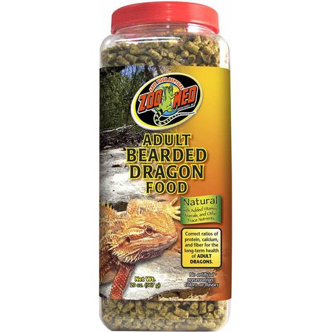 Zoo Med - Natural Adult Bearded Dragon Food - 567 g