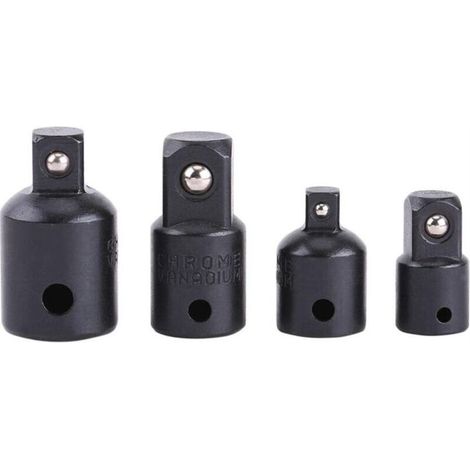 SABIR Augmentateur À Chocs,4pcs 1/2-3/8 pouce Adaptateur De Douille convertisseur et réducteur (1/5)