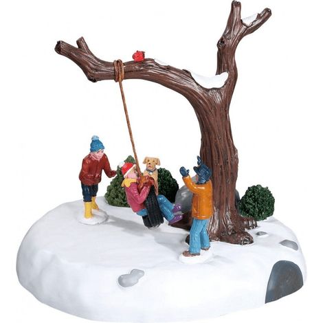 Lemax Tire Swing Twirl 84354 Villaggio Di Natale