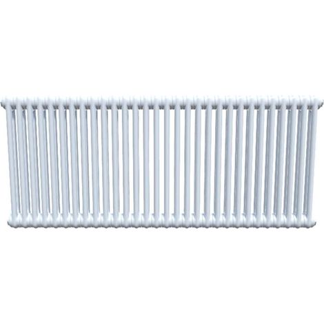 Bircham - White 2 Column Radiator H600mm x W1376mm