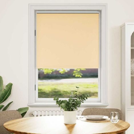 Store occultant à enrouleur 104,4 x 175 cm, largeur du tissu 100 cm, beige (1/5)