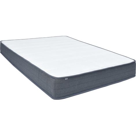Matelas de sommier tapissier fermeté moyenne 200x160x20 cm vidaXL