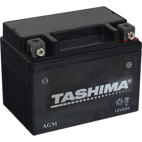 Batterie Plomb étanche 12v Gel/agm, 5a, L: 120, L: 71, H: 91mm, + à Droite Pour Scooter Motos. Remplace Yuasa Yb4lb - Batterie à