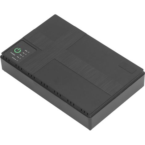 Unterbrechungsfreie Stromversorgung (USV) Mini-USV 5V 9V 12V Ausgang 85–265V Eingang für Kamera Router EU-Stecker (1/5)