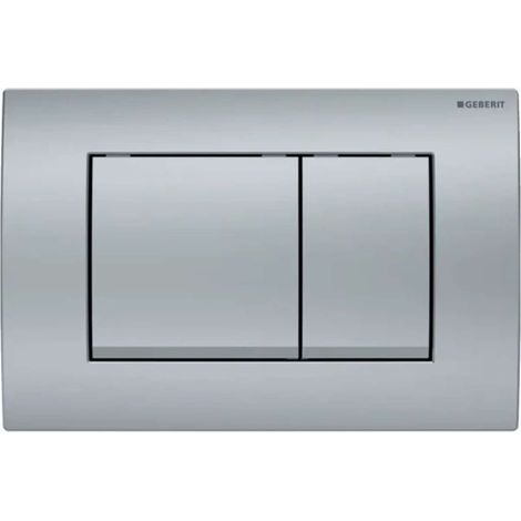 Geberit Delta30 - Bedienung der Spülung, Chrom matt 115.137.46.1 (1/4)