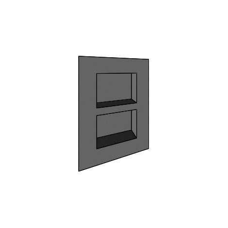 Niche à carreler Ksar 300x600 mm - Lazer 390242 (1/3)