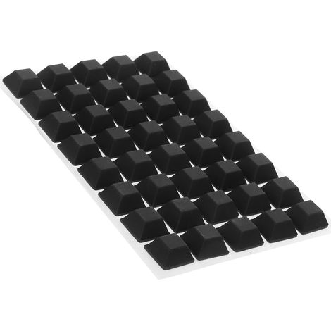 Patins Caoutchouc Autocollants Amortisseurs Antidérapants pour Meubles Protection Chocs et Bruit Coussinets Pied pour Armoires Tables Chaises Planchers (1/5)