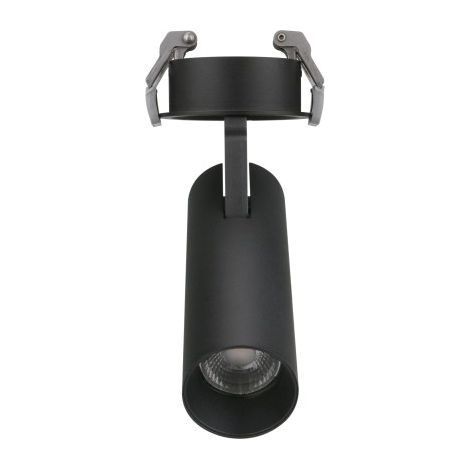 Spot encastré orientable dimmable noir LED 15W Maxlight
