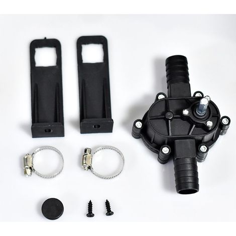 Bomba de taladro eléctrica portátil mini mejorada, bomba de taladro portátil, bomba de agua inalámbrica, bomba de transferencia automática, bomba de combustible, bomba de transferencia de combustible, (1/5)