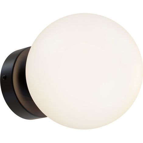 Maytoni Basic form Maytoni Basic Form 15cm Lampada da parete moderna Nero opaco E14