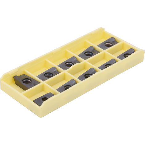 10 Stück CNC-Drehmaschinen-Hartmetall-Einsätze für Präzisionsbearbeitung von Metallen APMT1605PEER‑XM LF6018 1,8 cm (1/5)