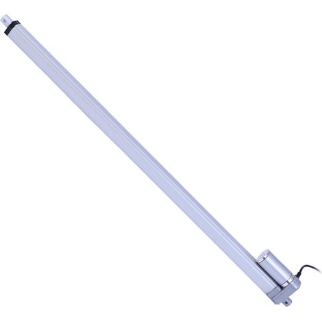 Vérin électrique 12V Force 1500N Course 200-750mm Moteur Linéaire avec Support Levage(750mm) (1/5)