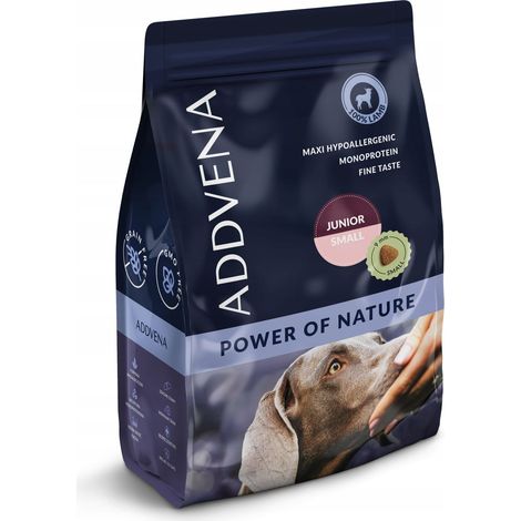 Croquettes pour chien Addvena Power of Nature Junior petit agneau 10 kg (1/3)
