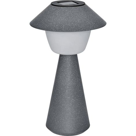 Lampe d'Extérieur Solaire "Damon" 31cm Bleu Gris