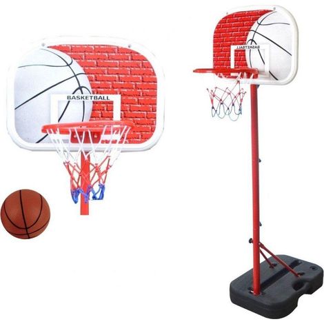Canestro da basket in plastica per bambini Master Kid 135