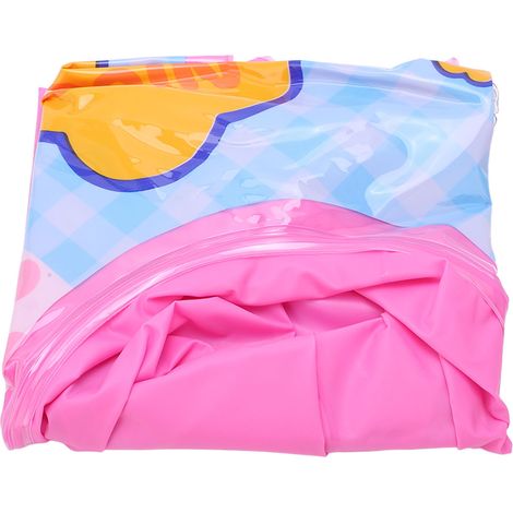 Bouée de piscine enfant bébé forme canard heureux rond épaissi sécurité natation anneau gonflable (1/5)
