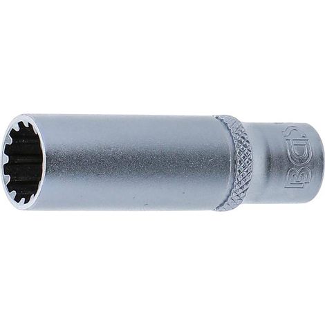 Douille pour Clé Gear Lock Longue 6,3 mm (1/4) - 10 mm - Précision et Durabilité, Acier, Zones Difficiles - D-Work (1/5)