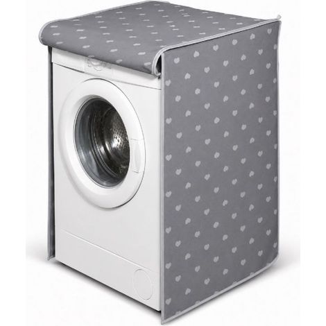 Telo Coprilavatrice Impermeabile 58x62x85 cm con Cerniera Lavabile 59380