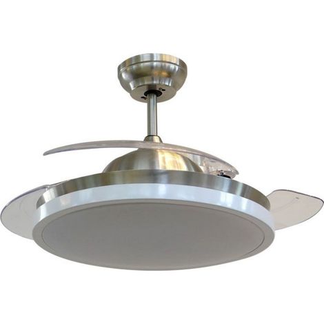 V-TAC VT-3042-3 Ventilatore LED da Soffitto 30W 3 in 1 con Motore a Corrente Continua da 35W con Telecomando 3 pale SKU 7929 (1/5)