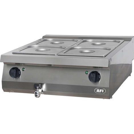 Bain-marie électrique - gamme 700 - 2 x gn 1/1 - AFI COLLIN-LUCY