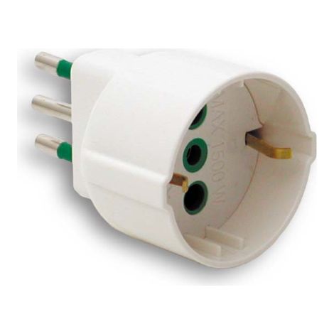 FME 82.120 ADATTATORE 10A 2P+T SCHUKO