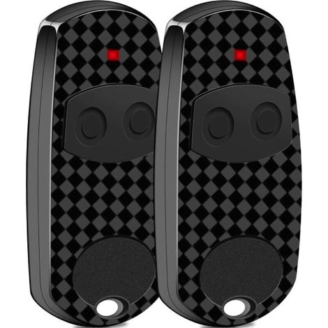 Set mit 2 kompatiblen Came TOP432EE Fernbedienungen – Feste Codefrequenz 433,92 MHz (1/5)