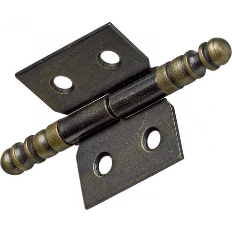 2er-Set Stahlscharniere für HETTICH-Möbel, L.30 x B.40 mm HETTICH