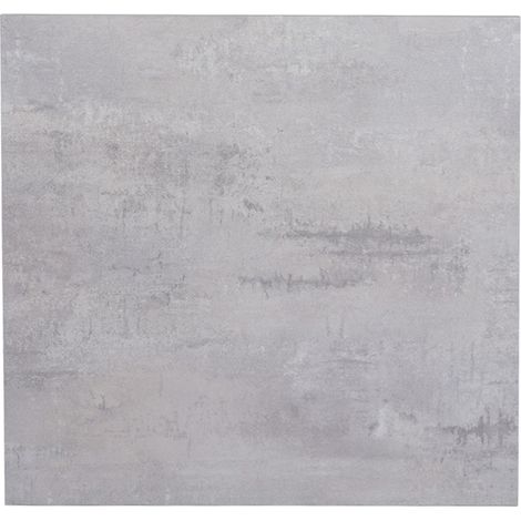 Piano quadrato per tavolo in laminato 80x80 cm Cemento (1/2)