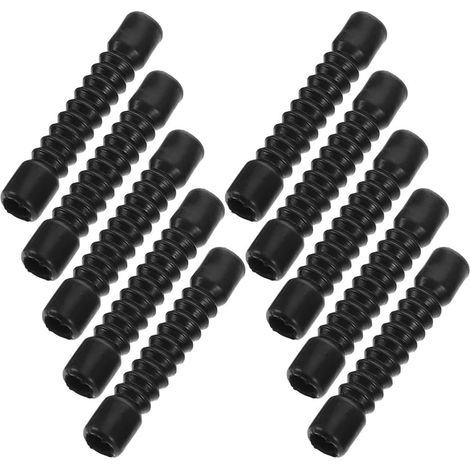 20 Pièces Cache Caoutchouc Protection Cable Gaz Moto Housses Anti-Poussière Pour Câbles De Frein Et D’Accélérateur Installation Facile Remplacement Pratique Pour Moto Tout- (1/5)