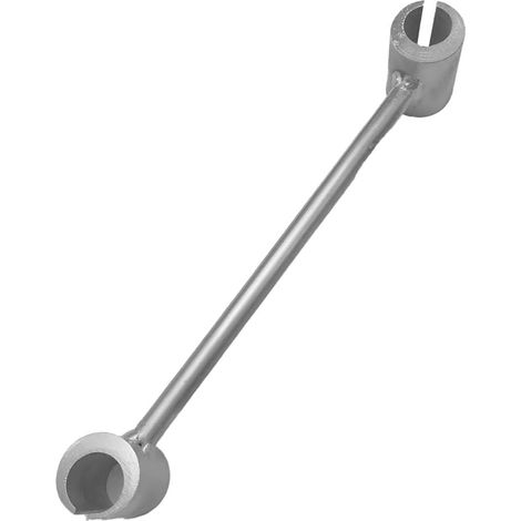 Outil de réglage de charnière en acier allié, clé de réglage double pour la réparation des jeux de charnières de porte (1/5)