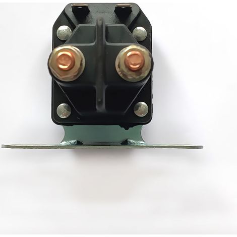 L'électrovanne de démarrage de la tondeuse est compatible avec les relais de démarrage des tondeuses John Deere MTD. (1/4)