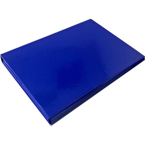 Cartella con chiusura in velcro 40 mm A4/Blu navy Prodotti per ufficio 21187411-03 (1/3)