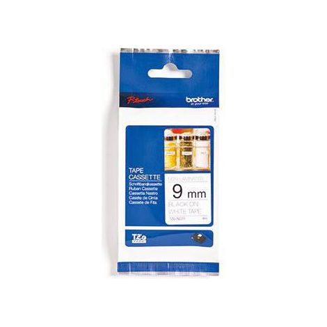 BROTHER Schriftbandkassette Brother P-touch TZe-N221 9 mm x 8 m (B x L) weiß schwarz