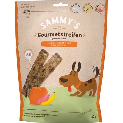 Sammys Gourmetstreifen Ente 180 g Soft Snack