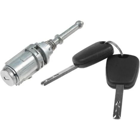 Türschlosszylinder vorne links, für Citroën, für C2, für C3 2002-2010, 256924, 9170T9, 9170W9, 9170T5, Autozubehör (2 Schlüssel) (1/5)