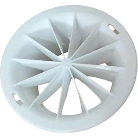 Tube de turbine 9995070-ASSY compatible avec aspirateur robotique Dolphin M200 M5 - Pièce de circulation d'eau à haut débit - Blanc (1/5)