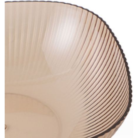 Assiette à fruits en plastique, assiette à fruits légère et élégante, assiette à apéritif, boîte de rangement, assiette en cristal transparent et résistant aux chocs, forme carrée (1/5)