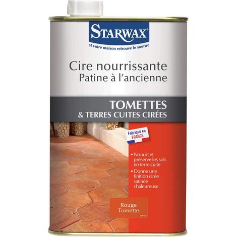 Wachs für Terrakotta-Fliesen Rote Erde 1l - Starwax